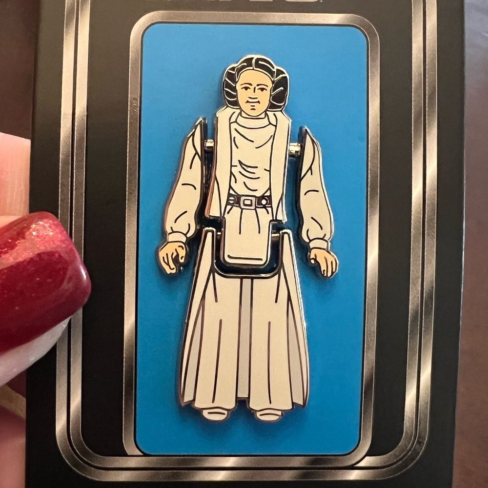 🌟 NWT Disney Princess Leia Star Wars Pin | Limited Release from Disney World 🌟